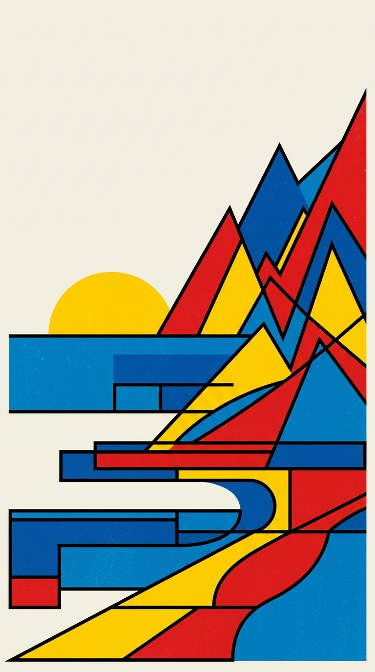 Bauhaus Geometric sample
