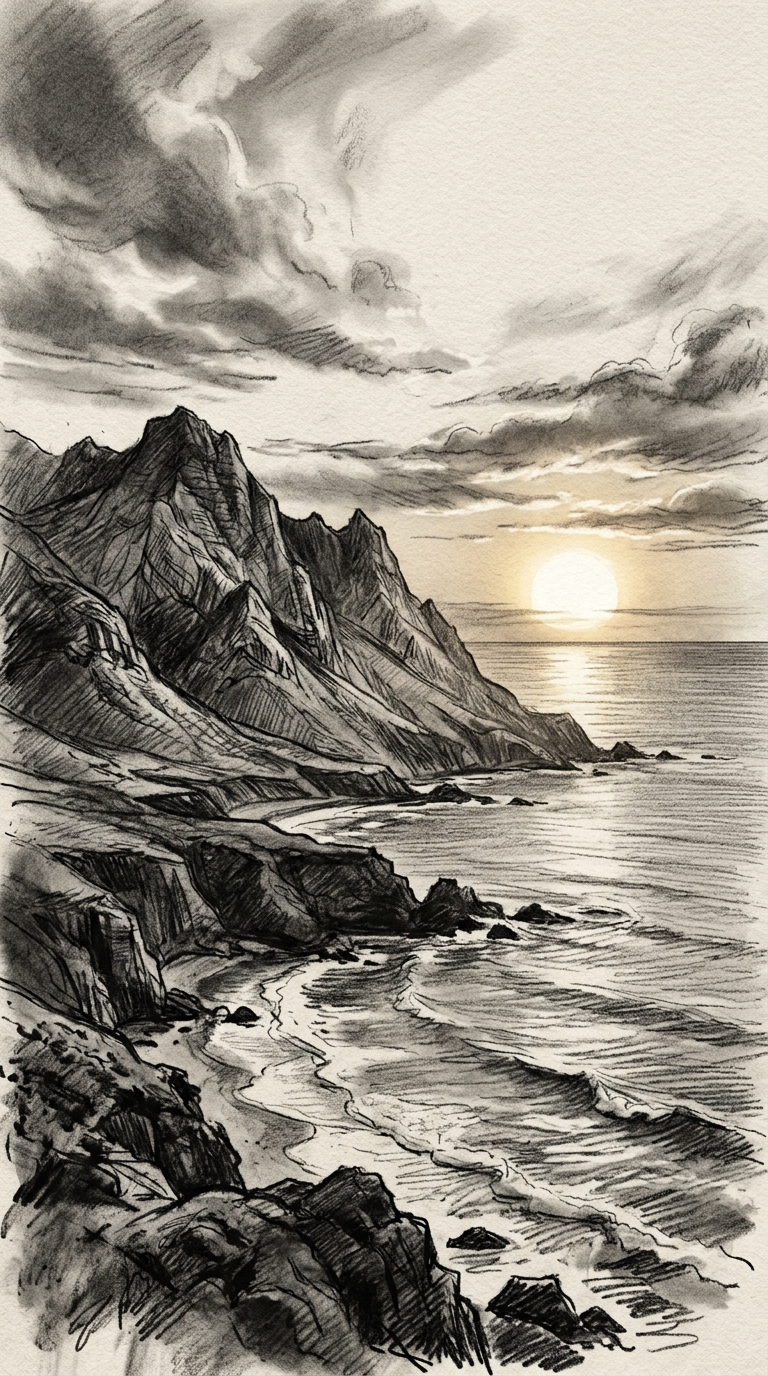 Charcoal Sketch sample
