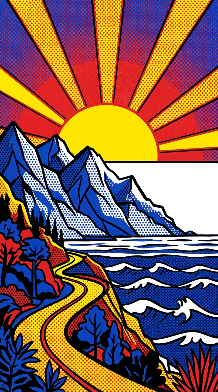 Pop Art Halftone sample