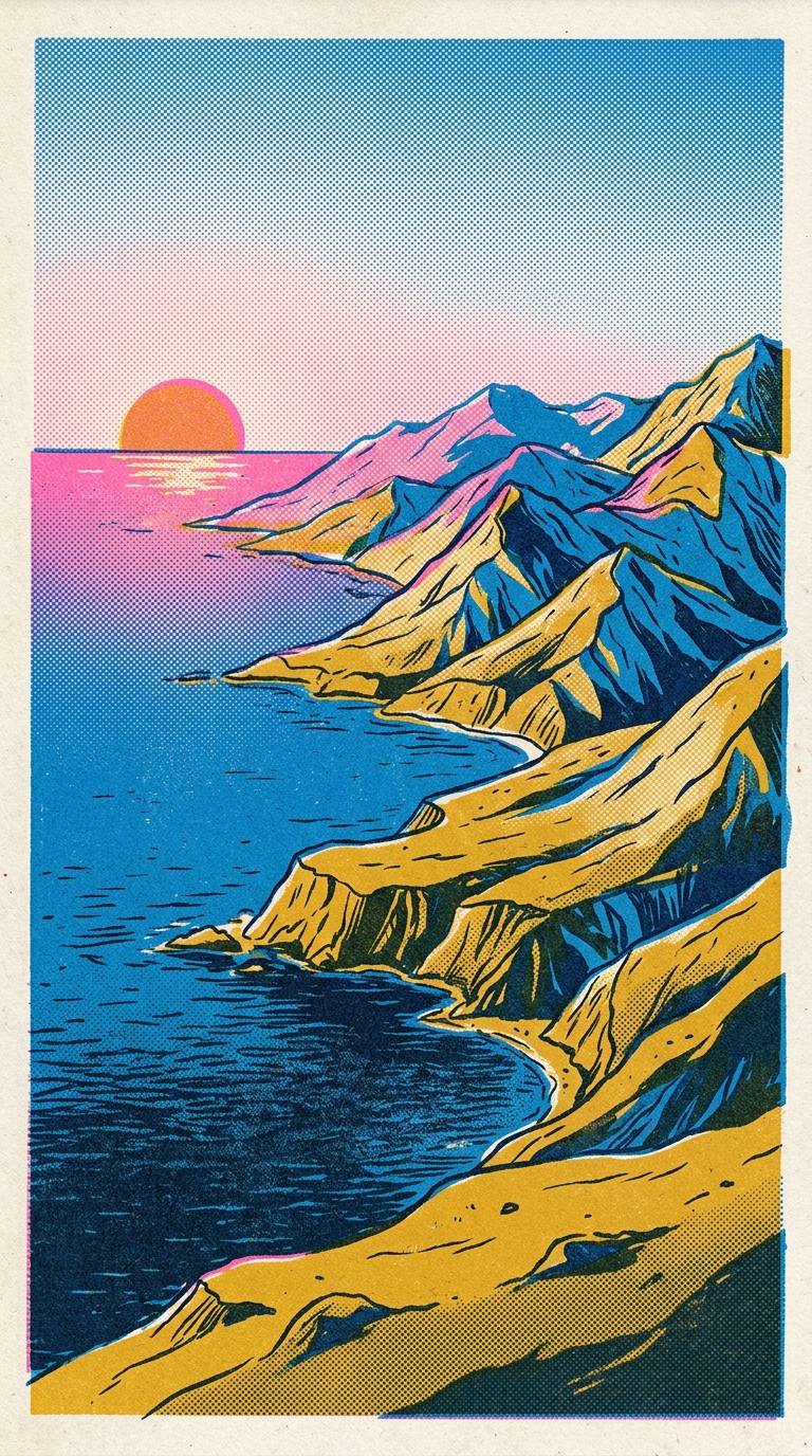 Risograph Print sample